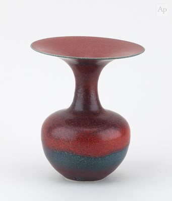 Lot 154 - DELAN COOKSON (1937-2021); a porcelain bottle...