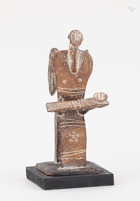 Lot 298 - JOHN MALTBY (1936-2020); 'Angel and Baby', a...