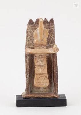 Lot 296 - JOHN MALTBY (1936-2020); a stoneware sculpture...
