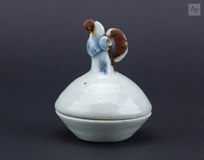 Lot 287 - JOHN MALTBY (1936-2020); a miniature porcelain...