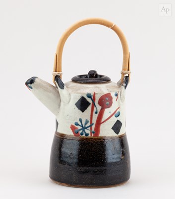 Lot 290 - JOHN MALTBY (1936-2020); a stoneware coffee...