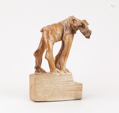 Lot 229 - IAN GREGORY (1942-2021); a salt glazed...