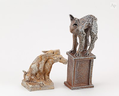 Lot 228 - IAN GREGORY (1942-2021); a salt glazed...