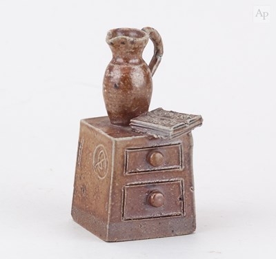 Lot 227 - IAN GREGORY (1942-2021); a miniature salt...