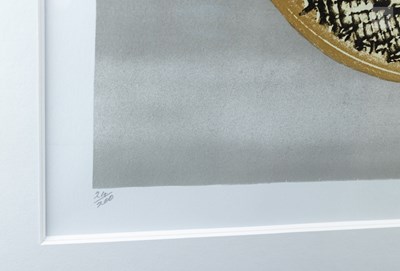 Lot 44 - BERNARD LEACH (1887-1979); 'Deer Plate', a...