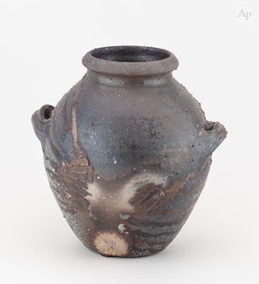 Lot 568 - SVEND BAYER (born 1946); a lugged wood fired...