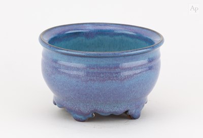Lot 71 - CHARLES VYSE (1882-1971); a stoneware footed...
