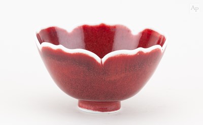 Lot 232 - IVAR MACKAY (born 1950); a porcelain double...