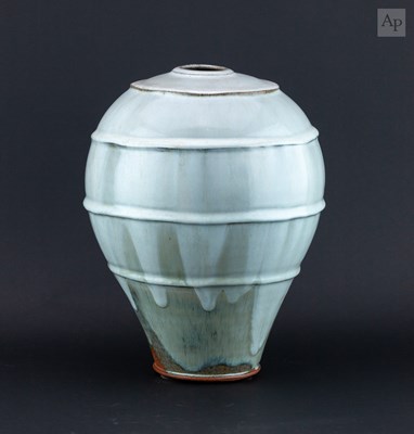 Lot 240 - JAMES HAKE (born 1979); a bulbous stoneware...