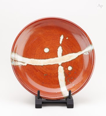 Lot 245 - JAMES HAKE (born 1979); a stoneware charger...