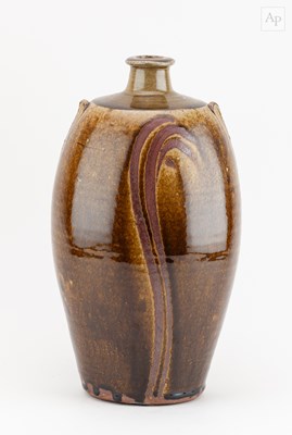 Lot 469 - PHIL ROGERS (1951-2020); a stoneware bottle...