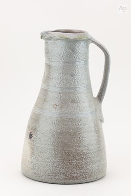 Lot 472 - PHIL ROGERS (1951-2020); a tall salt glazed...
