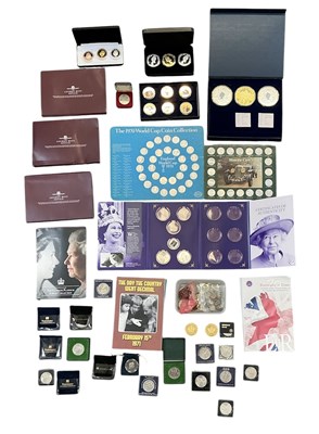 Lot 1590 - A large quantity of assorted GB coins, coin...