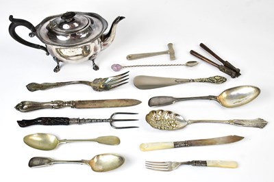 Lot 534 - A large quantity of mainly silver-plated...