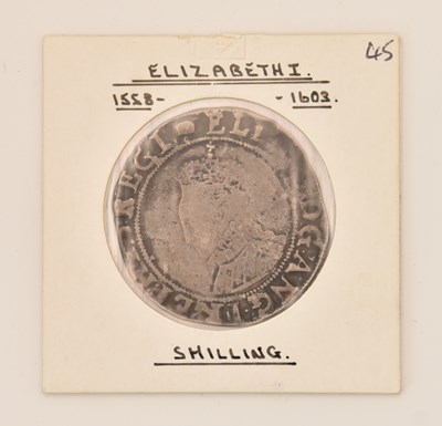 Lot 1603 - An Elizabeth I (1558-1603) silver hammered...