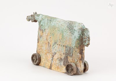 Lot 33 - AREK SZWED (born 1969); a grogged earthenware...