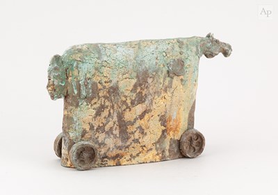 Lot 33 - AREK SZWED (born 1969); a grogged earthenware...