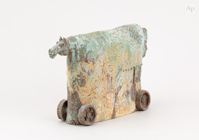 Lot 33 - AREK SZWED (born 1969); a grogged earthenware...