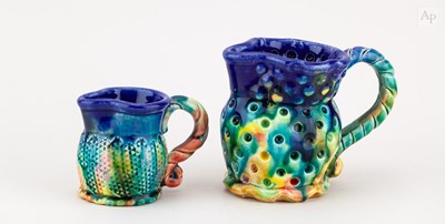 Lot 326 - KATE MALONE (born 1959); an earthenware jug...