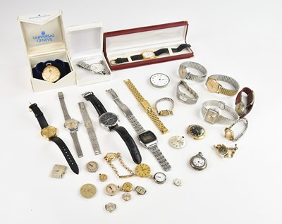 Lot 295 - A collection of assorted wrist and pocket...