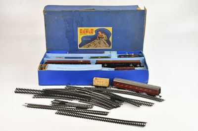 Lot 2375 - HORNBY; a Dublo electric train set.