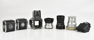 Lot 84 - HASSELBLAD; a 500c medium format film camera...