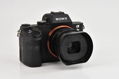 Lot 93 - SONY; an A7II mirrorless camera, with a Sigma...