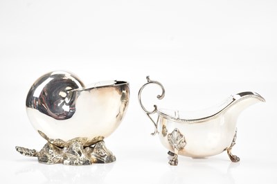 Lot 1460 - Two Victorian silver plated spoon warmers,...