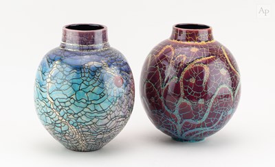 Lot 529 - RUPERT ANDREWS (born 1947); an earthenware jar...