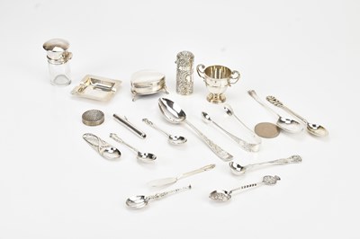 Lot 263 - A group of hallmarked silver items, to include...