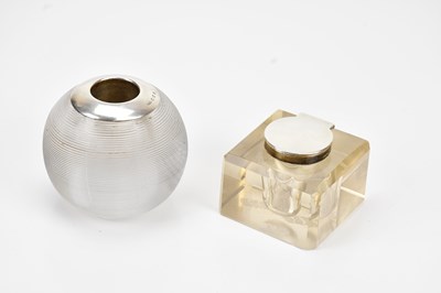 Lot 161 - JOHN GOFFE & SONS; a hallmarked silver mounted...