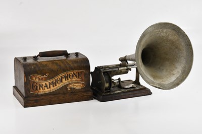Lot 55 - COLUMBIA PHONOGRAPH; 'The Graphophone', with...