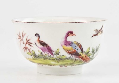 Lot 1308 - CHELSEA; an 18th century hand painted...