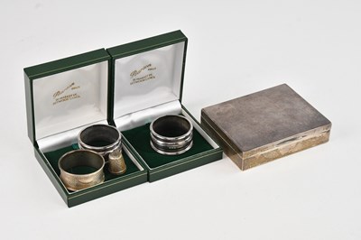 Lot 204 - J B CHATTERLEY; an Elizabeth II hallmarked...