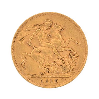 Lot 1564 - A George V full sovereign, 1913.