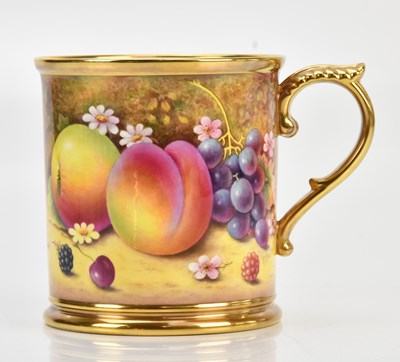 Lot 1309 - PETER PLATT FOR ROYAL WORCESTER; a rare hand...