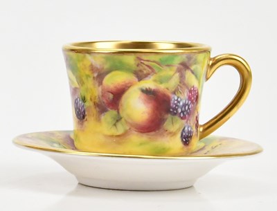 Lot 1316 - BRYAN COX FOR ROYAL WORCESTER; a miniature...