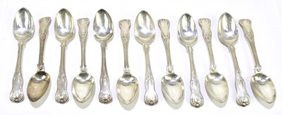Lot 1190 - GEORGE ANGEL & CO; a set of six Victorian...