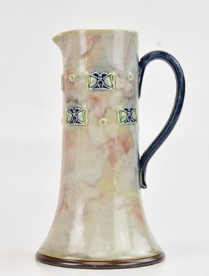 Lot 385 - ROYAL DOULTON; an Artware flagon of tapering...