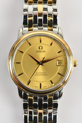 Lot 1122 - OMEGA; a gentleman's automatic chronometer...