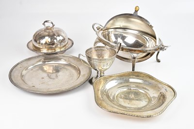 Lot 176 - A small selection of silver-plate including a...