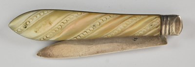 Lot 1207 - JAMES BEEBE; a Victorian hallmarked silver and...