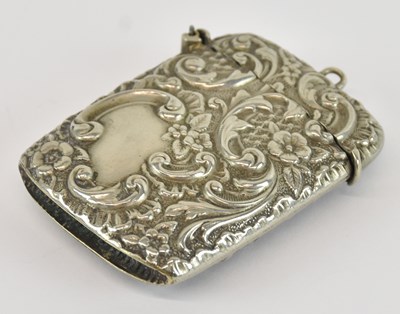 Lot 1205 - A late 19th/early 20th century white metal...