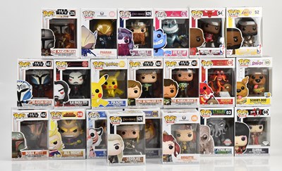 Lot 2085 - FUNKO POP; a collection of twenty-two boxed...