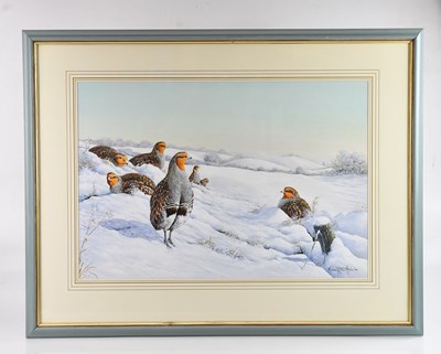 Lot 1485 - MICHAEL KITCHEN-HURLE; watercolour,...