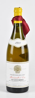 Lot 2521 - WHITE WINE; a bottle of 1988 Domaine Bouchard...