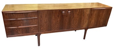 Lot 3 - A H MCINTOSH & CO LTD; a mid century rosewood...