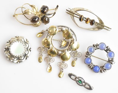 Lot 147 - Six decoration white metal, sterling silver...