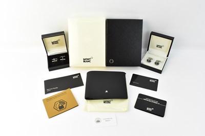 Lot 551 - MONTBLANC; a boxed Extreme 2.0 wallet with 4cc...