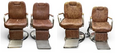 Lot 15 - LIVING IT UP; a set of four modern...
